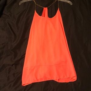 Chain linked racerback Blouse